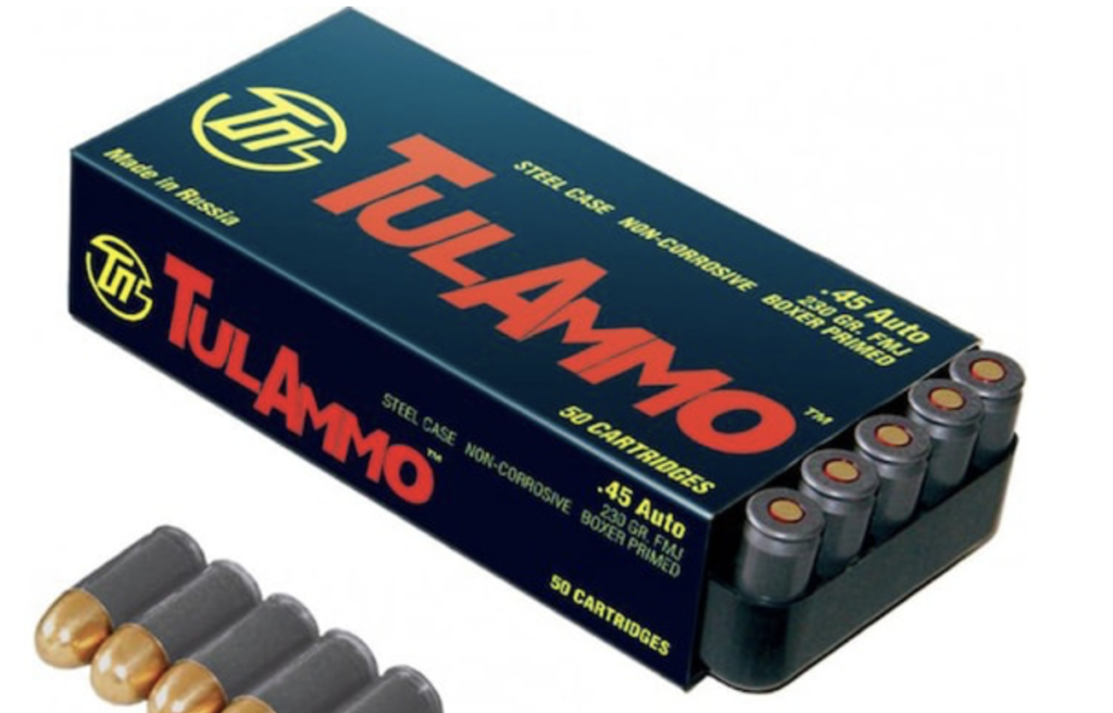 TulAmmo 45 ACP FMJ